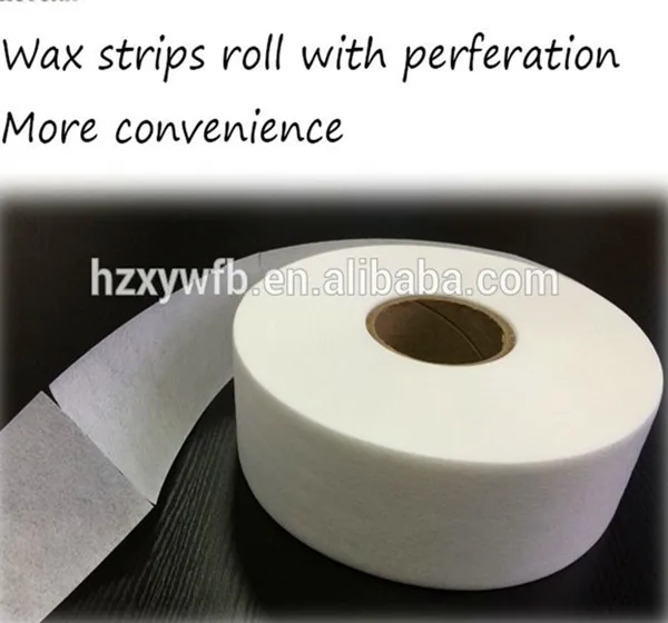 Factory direct disposable non woven depilatory wax strip rolls paper