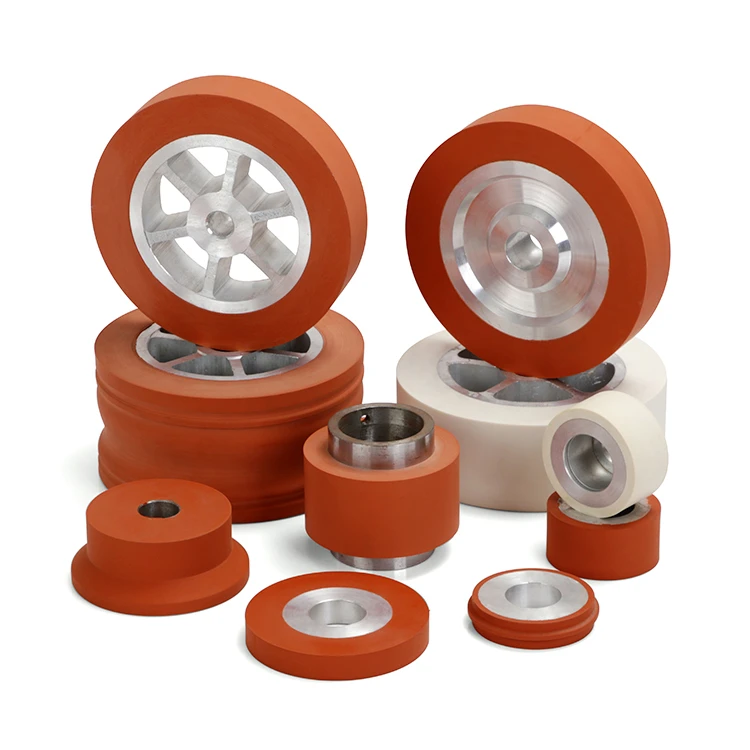 
Heat transfer silicon rubber roller can be used for various types of high temperature resistant, non cracking and non deformatio 