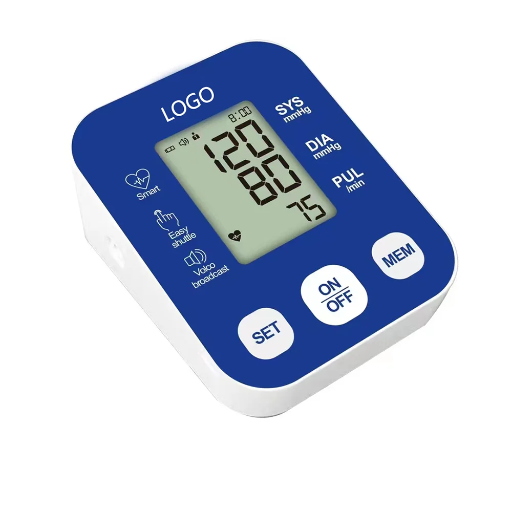 Digital tensiometro Clinical Home Use upper arm Electronic bp machine OEM Sphygmomanometer with usb cable and cuff