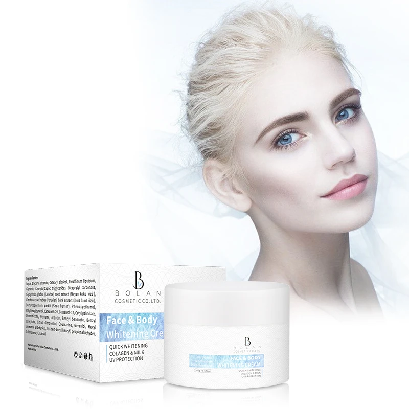 Wholesale korean whitening armpit face and body cream original strongly whitening creams for face