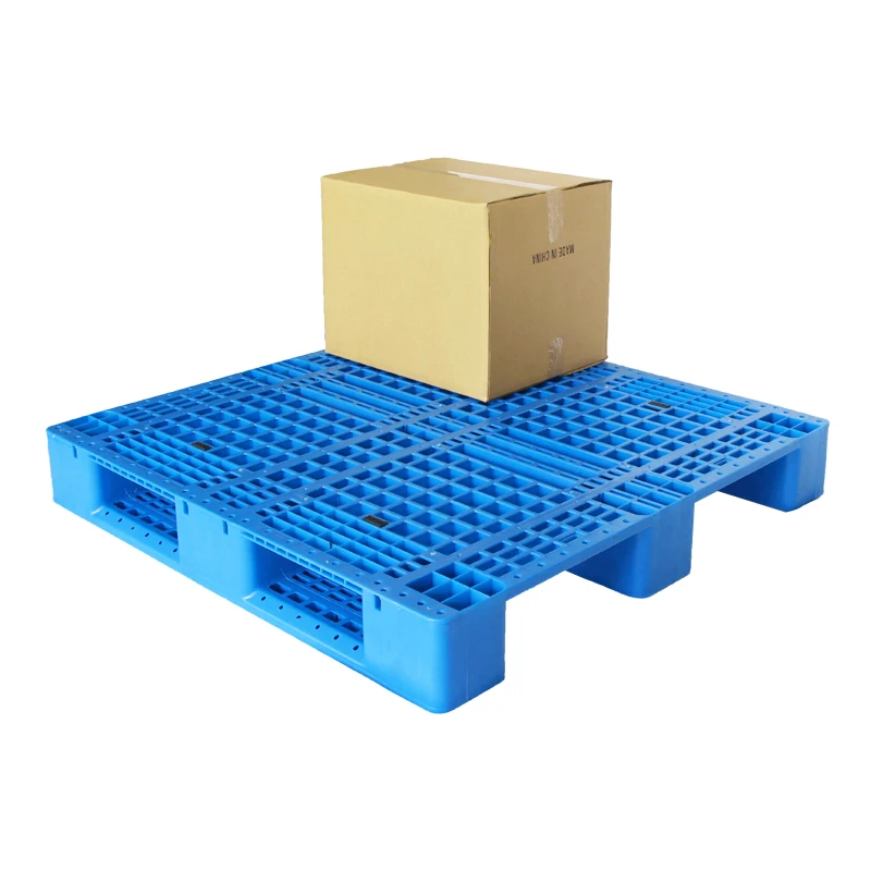 Cheap price light weight Signal Faced virgin HDPE Plastic 9 Feet Euro recycle plastic pallet For Sale