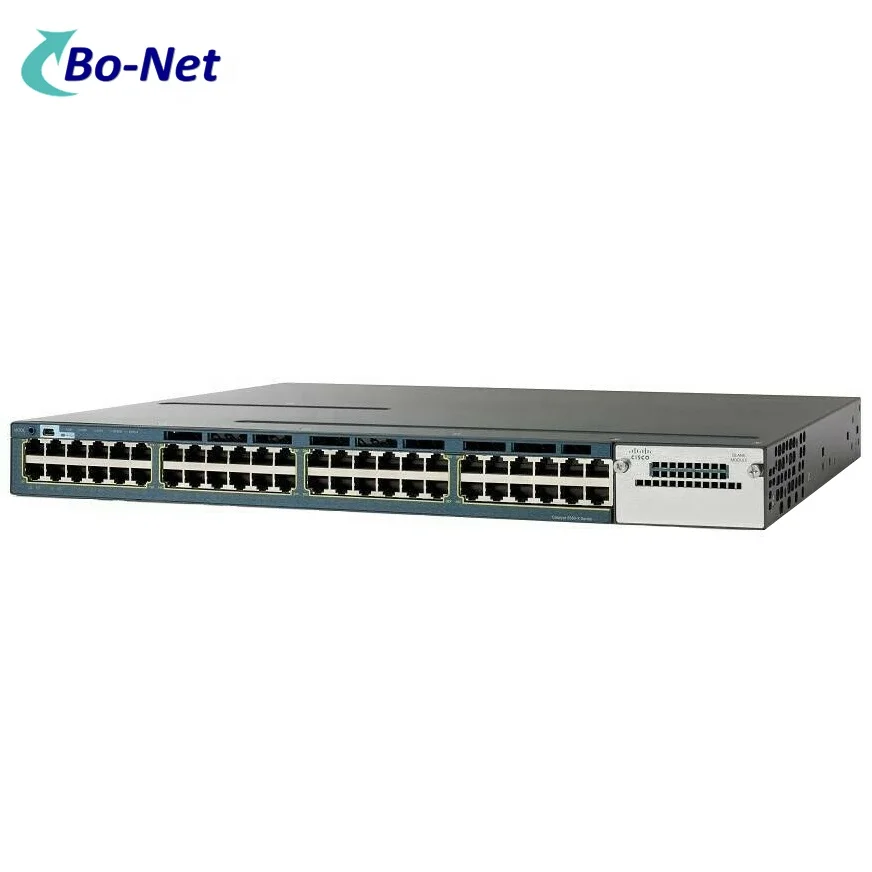 Original Used WS-C3560X-48T-L 48 x 10/100/1000 Ethernet Ports LAN Base 3560X Network Switch