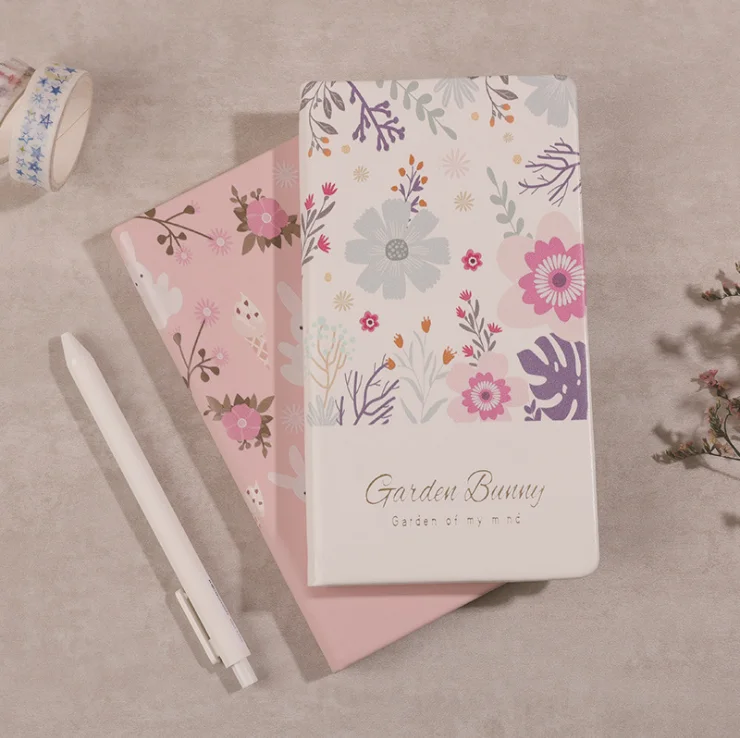 В Горошек Оптовая Продажа Ультратонкий ноутбук бизнес-индивидуальный логотип A5 в мягкой обложке из искусственной кожи Офисные небольшой свежий дневник блокнот