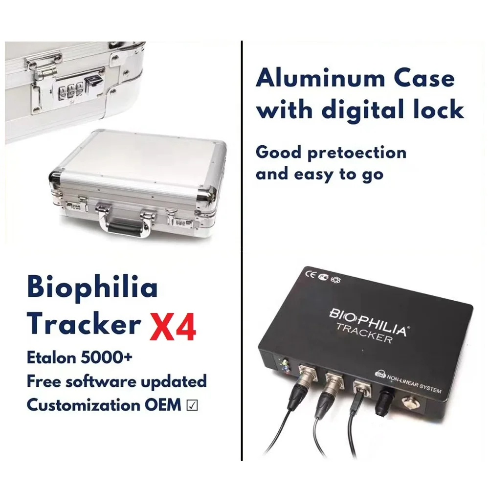 New physiotherapy equipment Biophilia Tracker x4 NLS quantum analytical instrument with Cell treatment