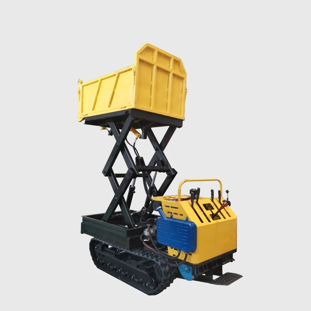 Cheap New Hydraulic Crawler Tracked Vehicle Crawler Dumper Mini Transporter Truck Mini Dumper