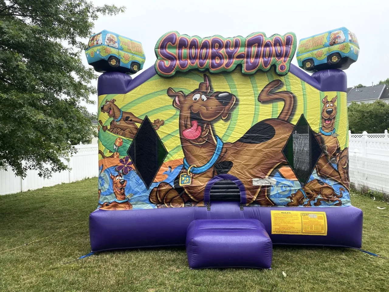 Scooby-Doo Inflatable combo,inflatable bouncy castle with slide, inflatable moonwalk for sale