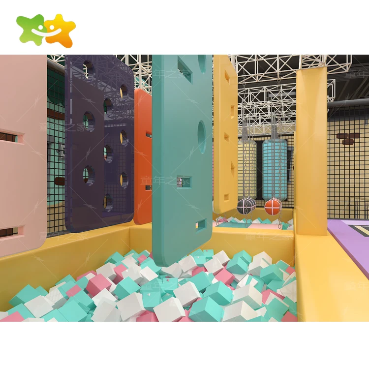 Large Maze Playland Soft Play Equipment Kids Play Area Indoor Playground For Children