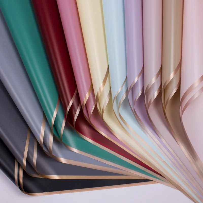 
Waterproof Flower Wrapping Paper Phnom Penh Matte Paper Translucent Material Gift Packaging Materials Factory Wholesale 