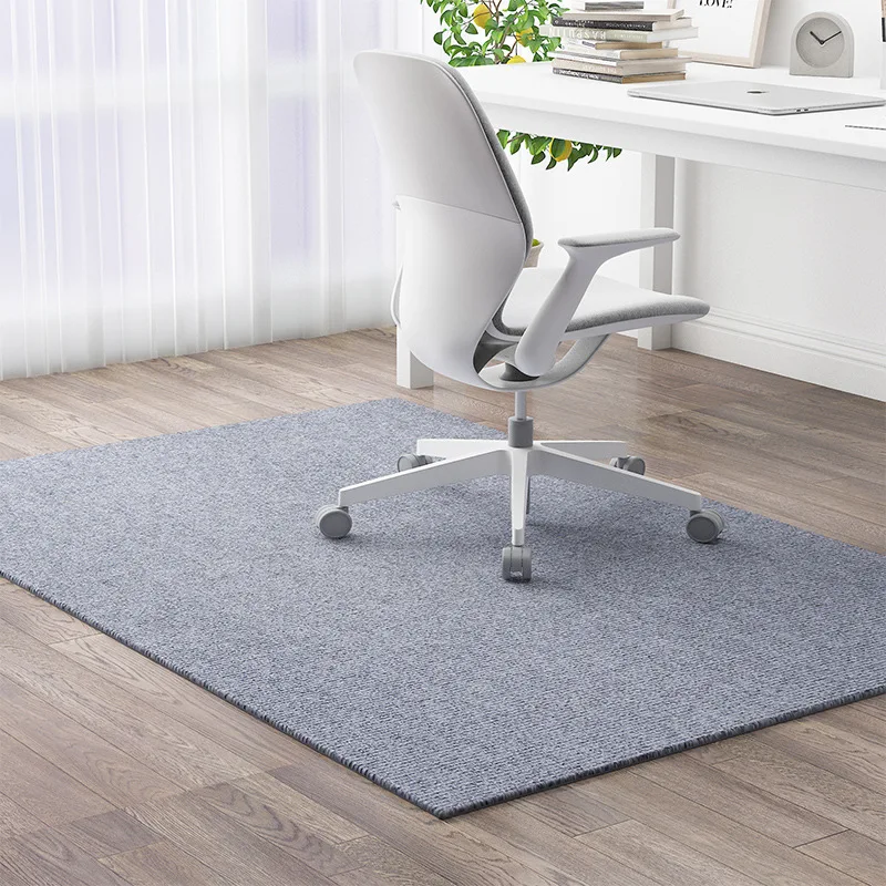 Custom Noise Reduction Office Chair Mat for Hardwood Floor Multi-Purpose Floor Protector for Home and Office Chair Mats