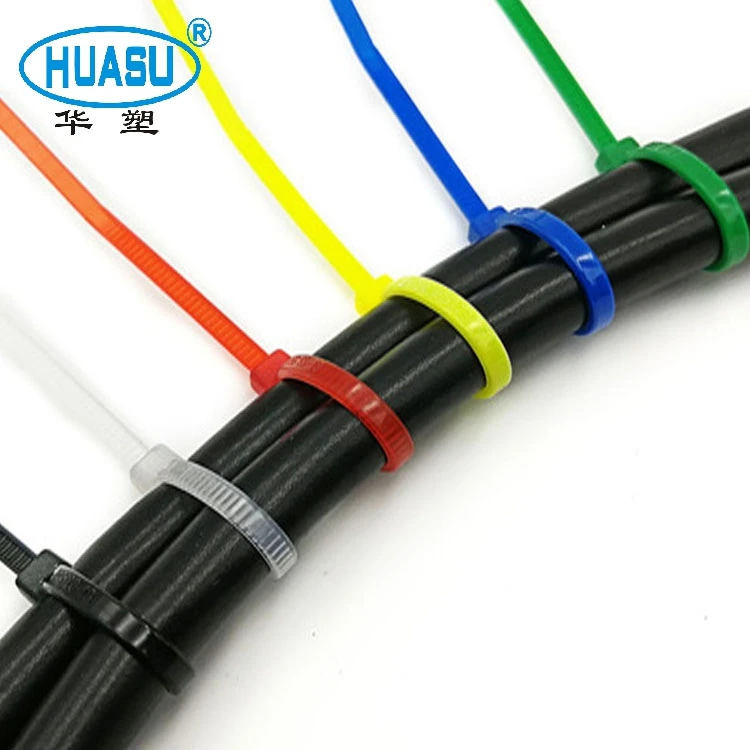 Factory Price Self-locking Nylon Cable Tie Manufacturer Well Packed Colorful Plastic Tie Wraps