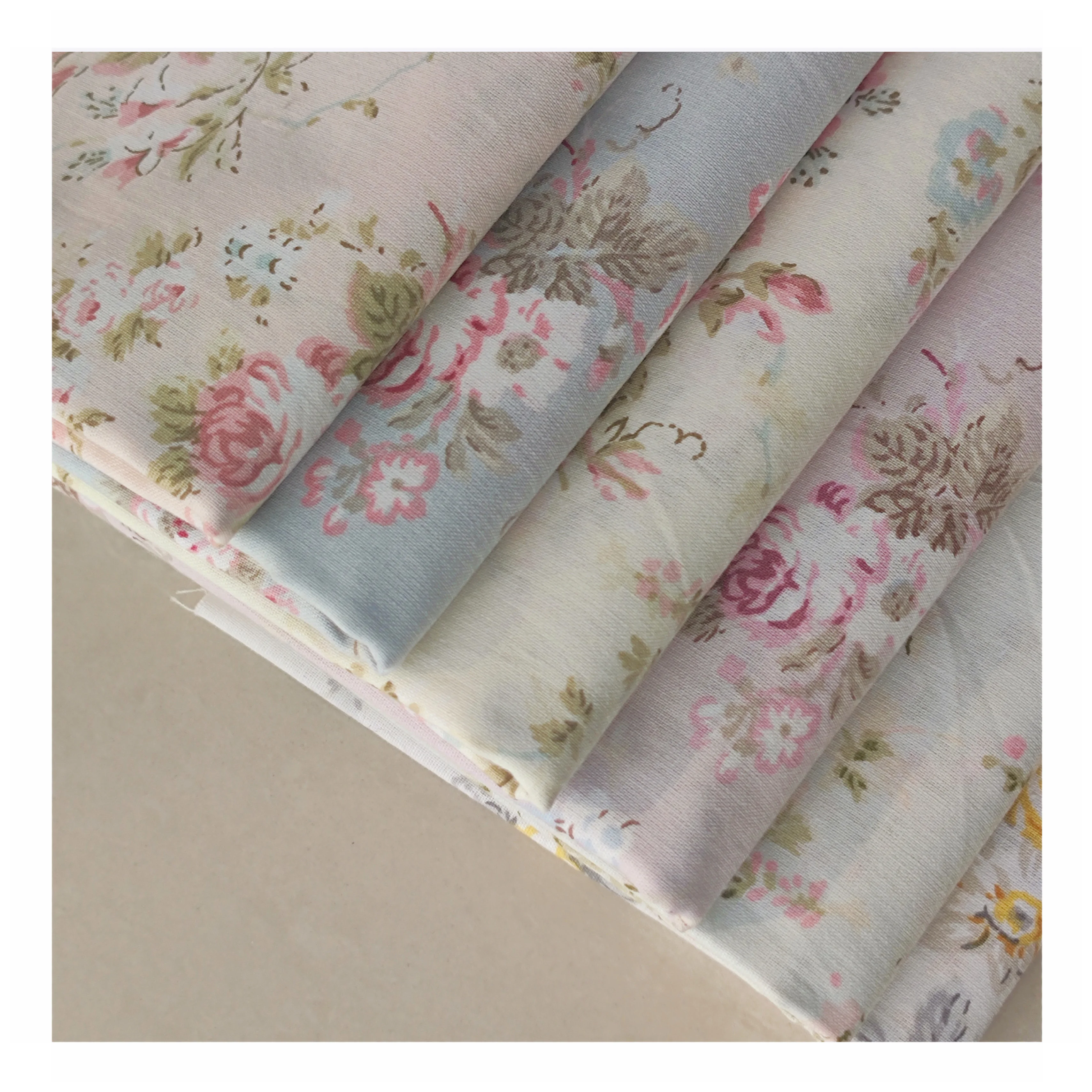 Patchwork DIY sewing quilting quarters material 100% cotton flower floral print cotton fabric