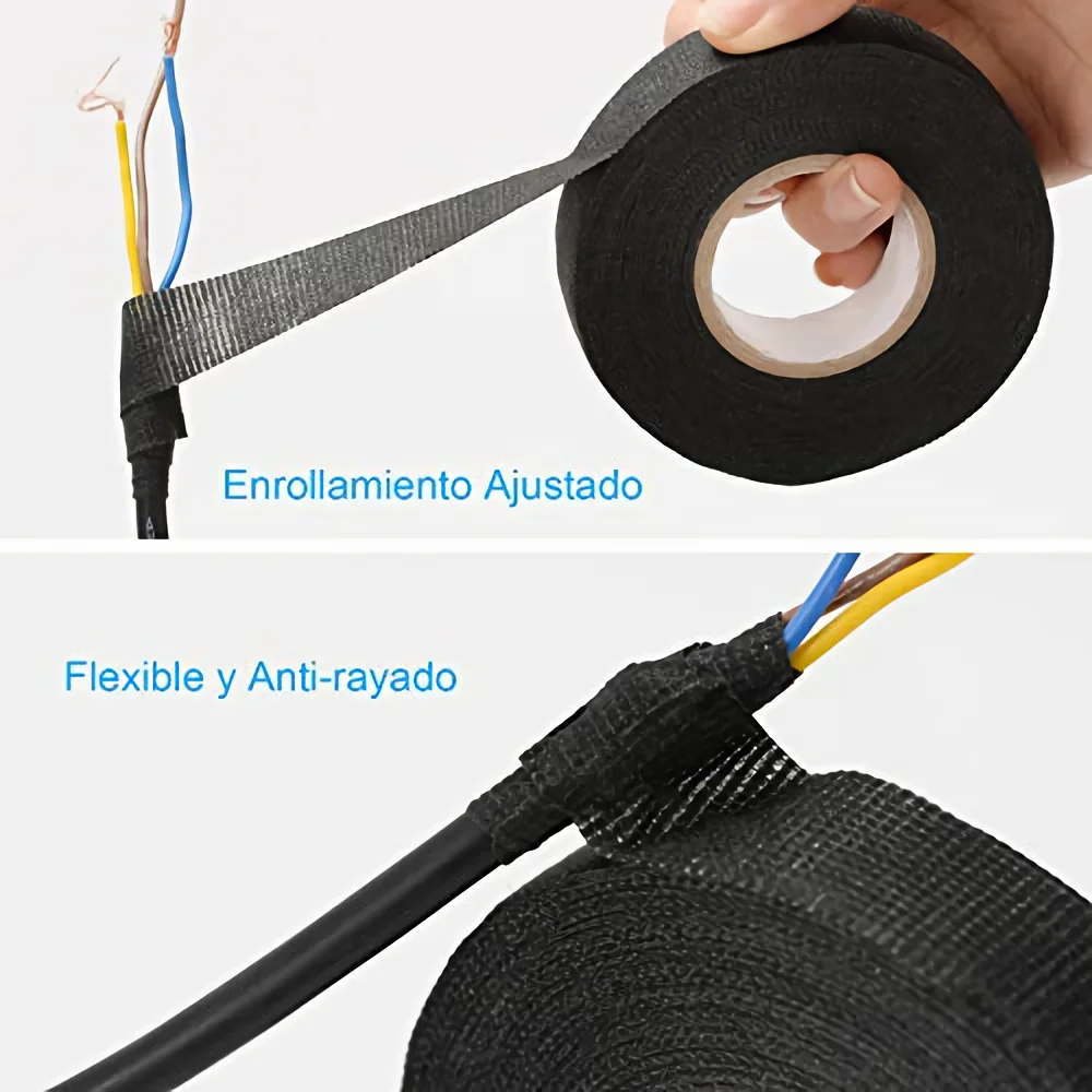 Waterproof Fire Retardant Wear Resisting Automotive Auto Car Electrical Fabric Wiring Fabric Cloth Wire Harness Tape