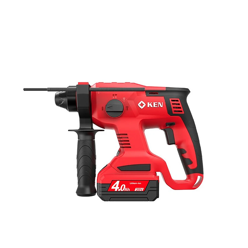 
2021 NEW KEN BL2120-40S 22mm High-power 20V Rechargeable Brushless Lithium Electric Hammer 