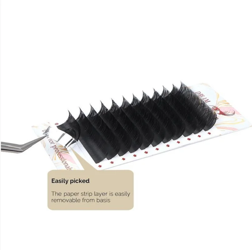 Russian Silk Mink Volume Fan Lashes Curl Individual Extention Eyelashes Extension Bulk Mega Volume Fast Fanning