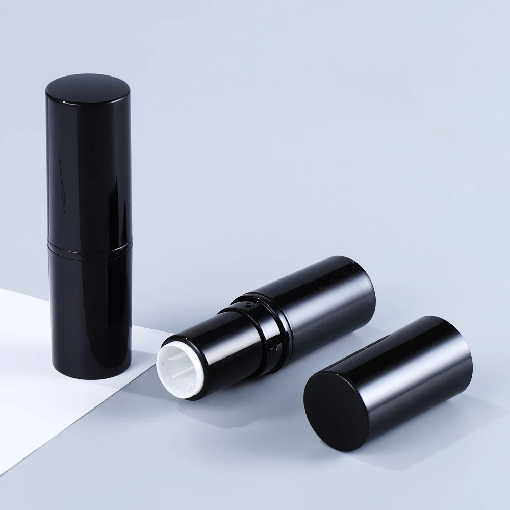 Customised Empty Round White Lipstick Tube Aluminum Lipstick Container Aluminium
