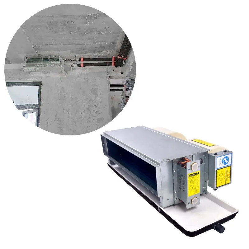 new for 2020 ceiling air conditioner 5000btu 60 hertz ducted wall fan coil unit with ec fan centrifugal