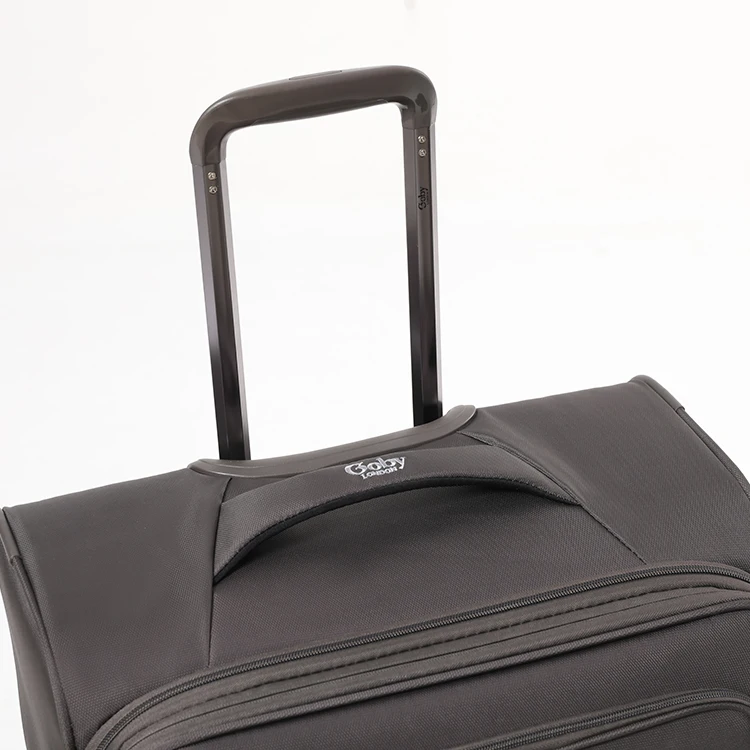 Goby Wholesale 20 24 28 Inch Soft Luggage Spinner Wheels 3 pcs Sets Suitcase Bags Trolley Luggage scooter