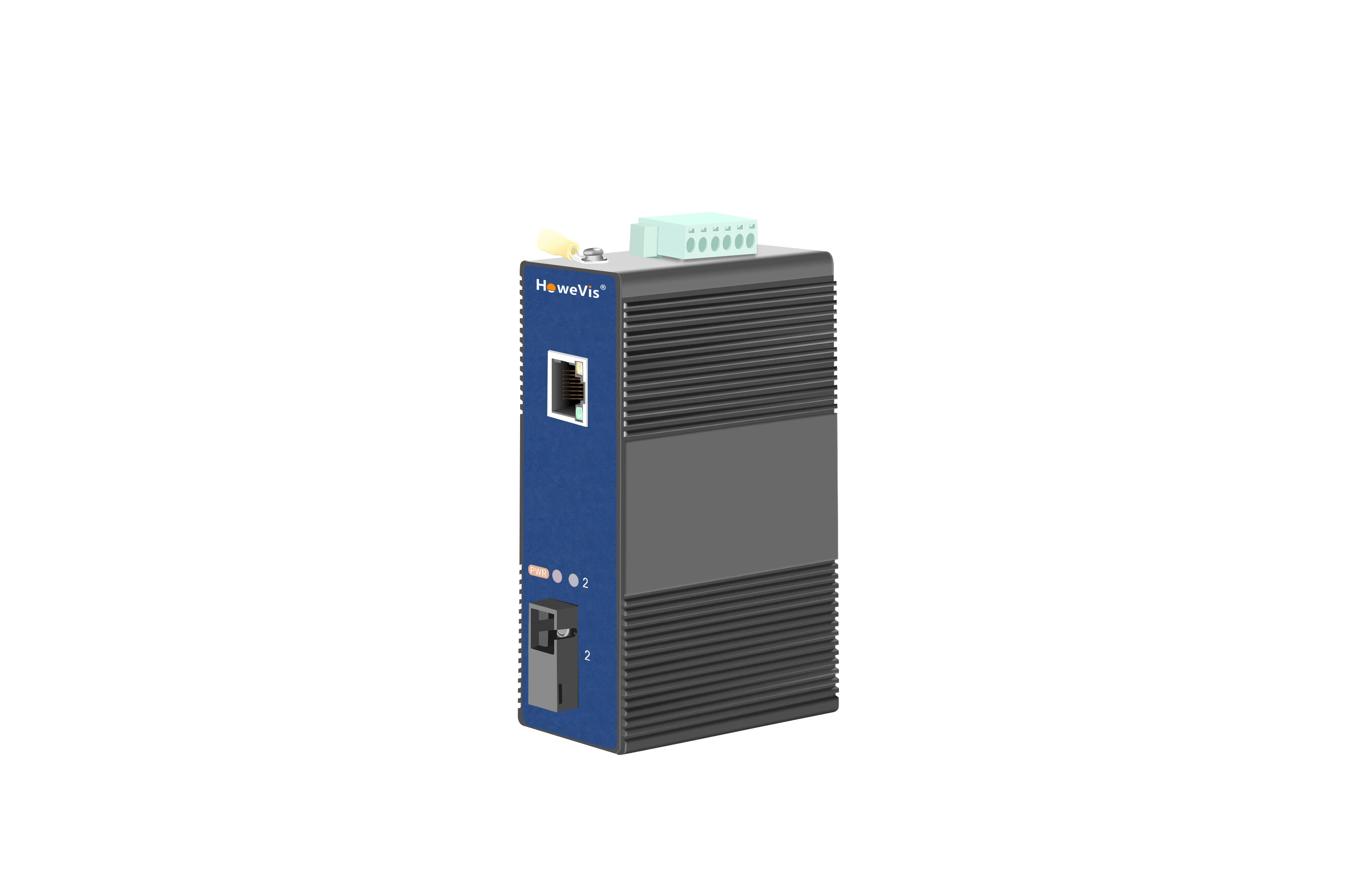 OEM & ODM новый оригинальный Промышленный Коммутатор Ethernet POE 1000 Мбит/с подключение 1 * RJ45 Гигабитный оптический интерфейс FX