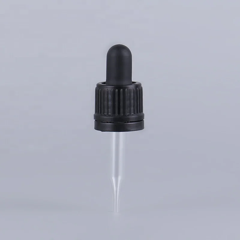 dropper bottle capping machine dropper bottle cap with pipette  With anti-theft ring
