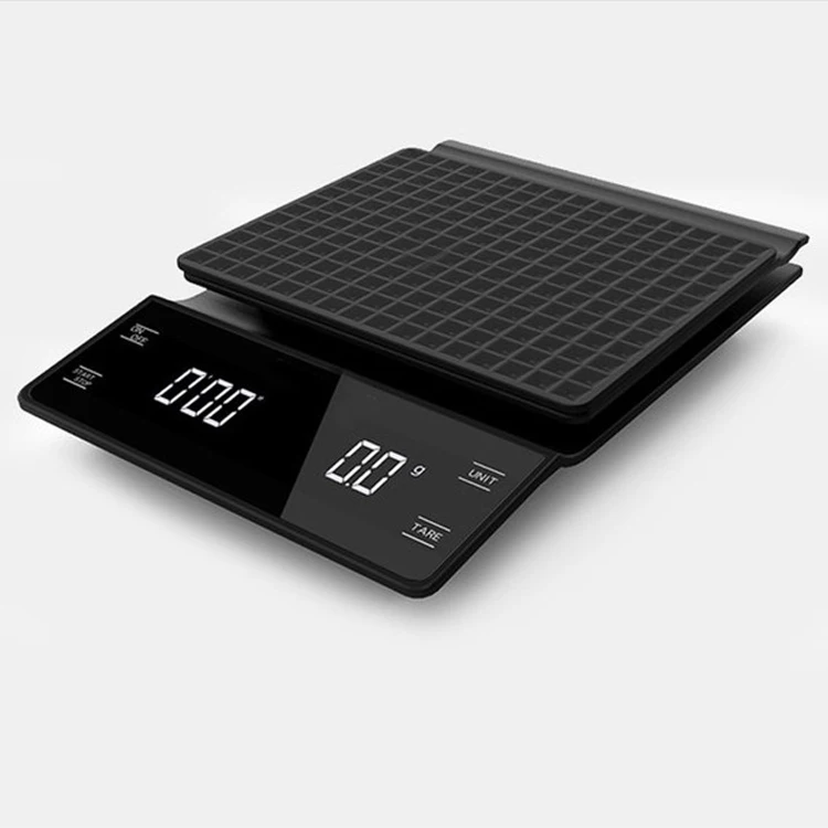 weikang good quality coffee scale small with timer black or white color