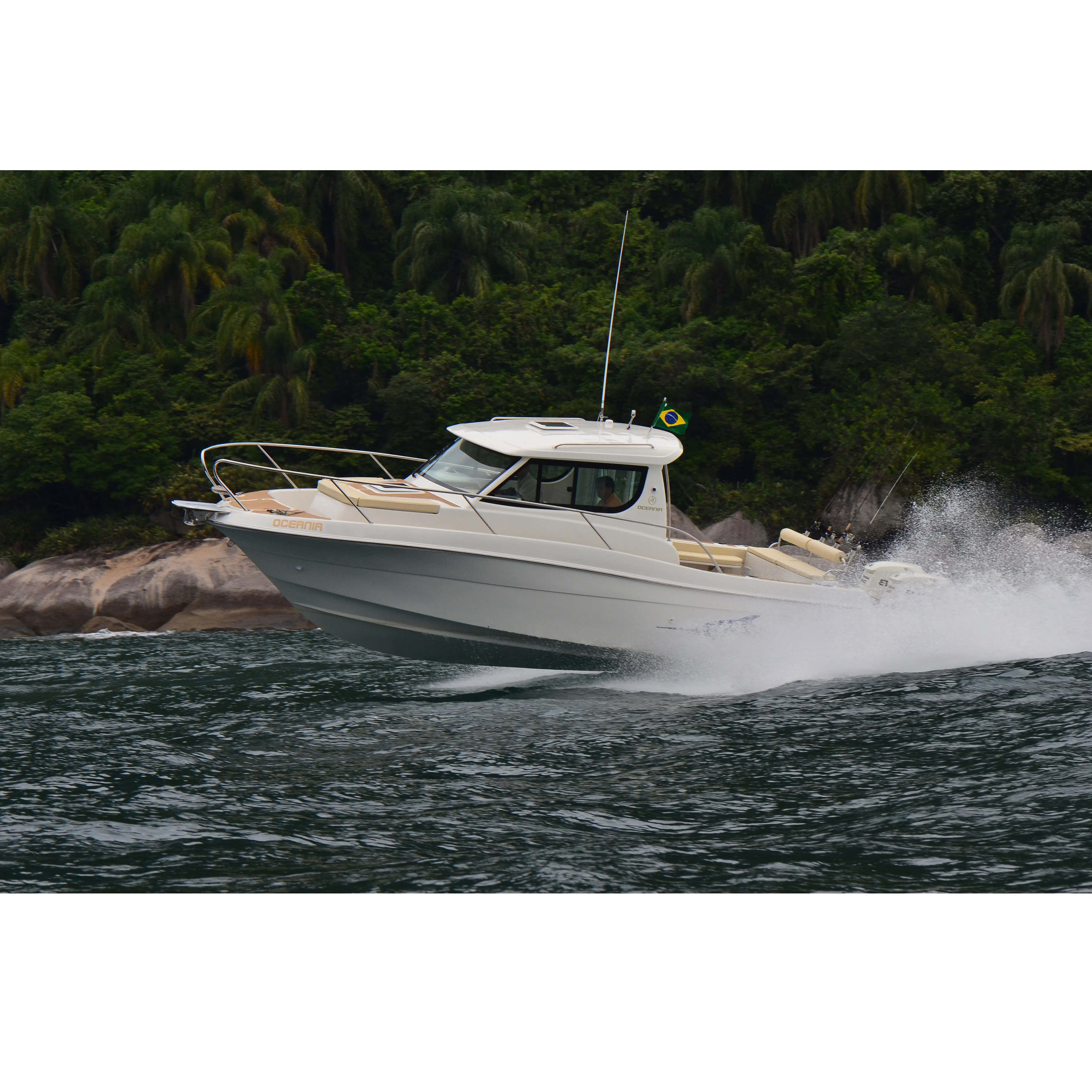 High Quality OCEANIA 32WA Outboard Engine Small Yacht Prices Mini Yacht For Sale1
