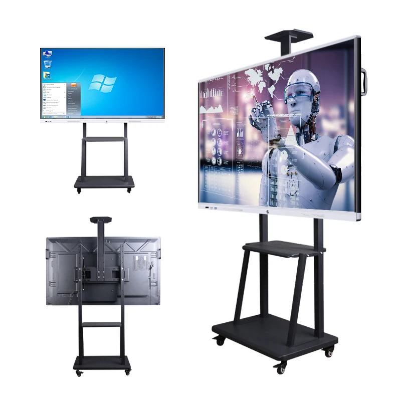  55 дюймов конференц машина smart board multi touch экран Мониторы ЖК Высокое качество интерактивная сенсорная панель для