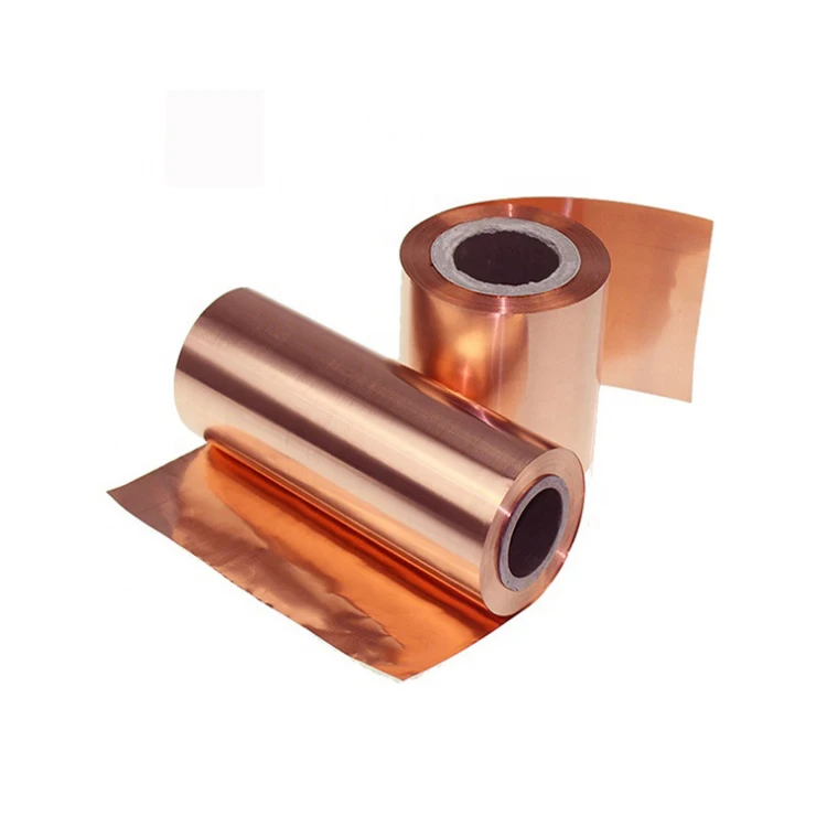 Copper Foil 0.1mm Copper coil Foil For Battery Copper Strip Coil Manufacturer