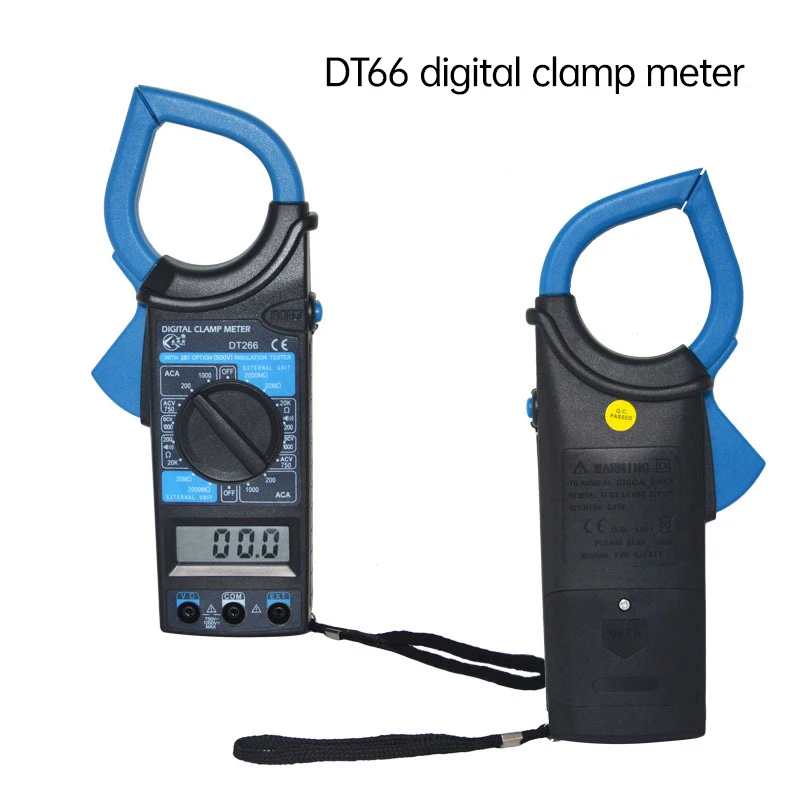 Digital Clamp Meter Multimeter High Precision Type 266 Ammeter Multi-function Automatic Range Capacitance