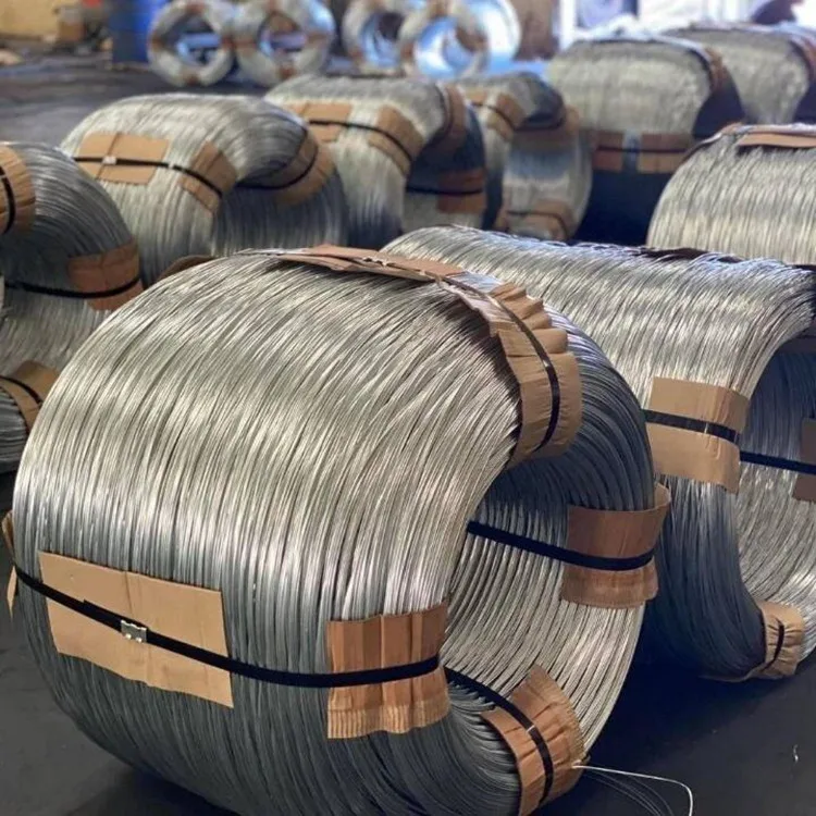 factory price 2.5mm customized gi wire Gauge 13 raw material galvanized iron wire for making nails