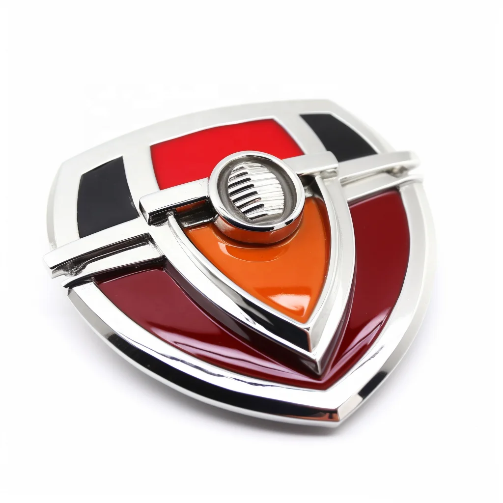 Customized Durable Not Easy To Curl Waterproof 3D  Plastic Car Emblem For Car