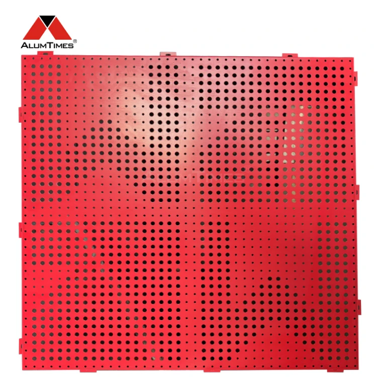 Alumtimes perforated metal sheet Aluminium Decorative Perforated Panel ornamental perforated metal sheet