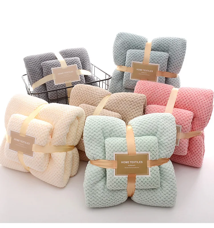 Ataya Luxury Kids Towels Bath Water Absorption Compression Bath Towel for Promotional Hotel Towel Set