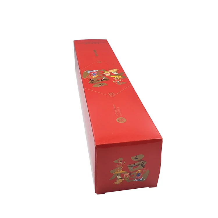 
шоколадный торт печенье Счастливый Китайский Новый год косметическая бумажная упаковка красные конфеты подарочная коробка 