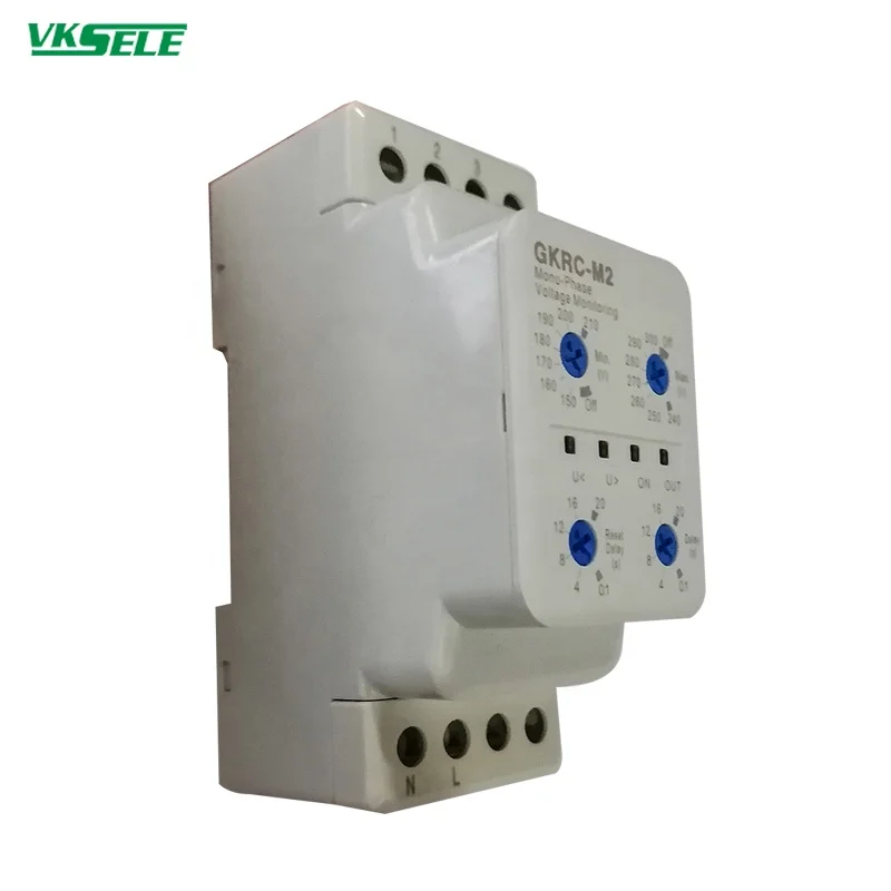 GKRC-M2 Voltage Monitoring relay  Phase Failure Relay monitor relay