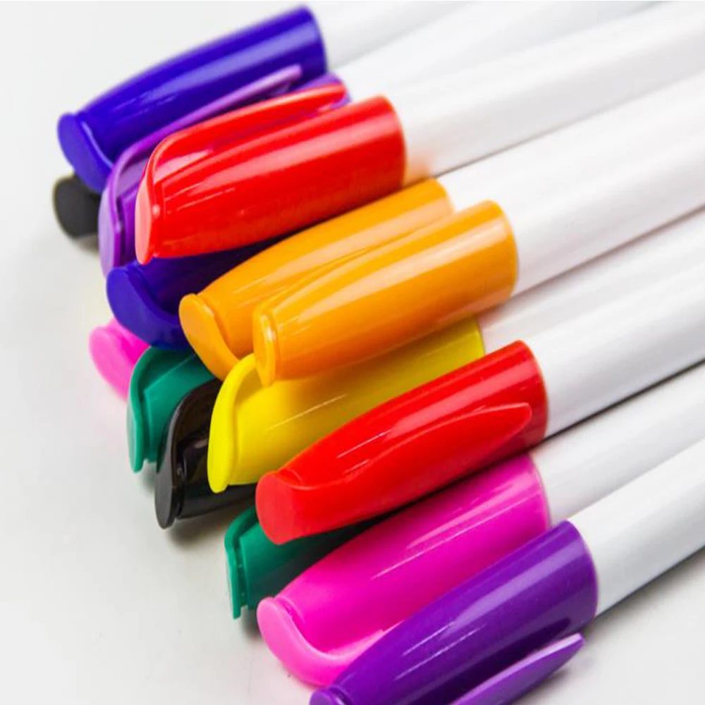 Dry Erase Markers Assorted Colors White Board Markers Dry Erase Pens for Kids