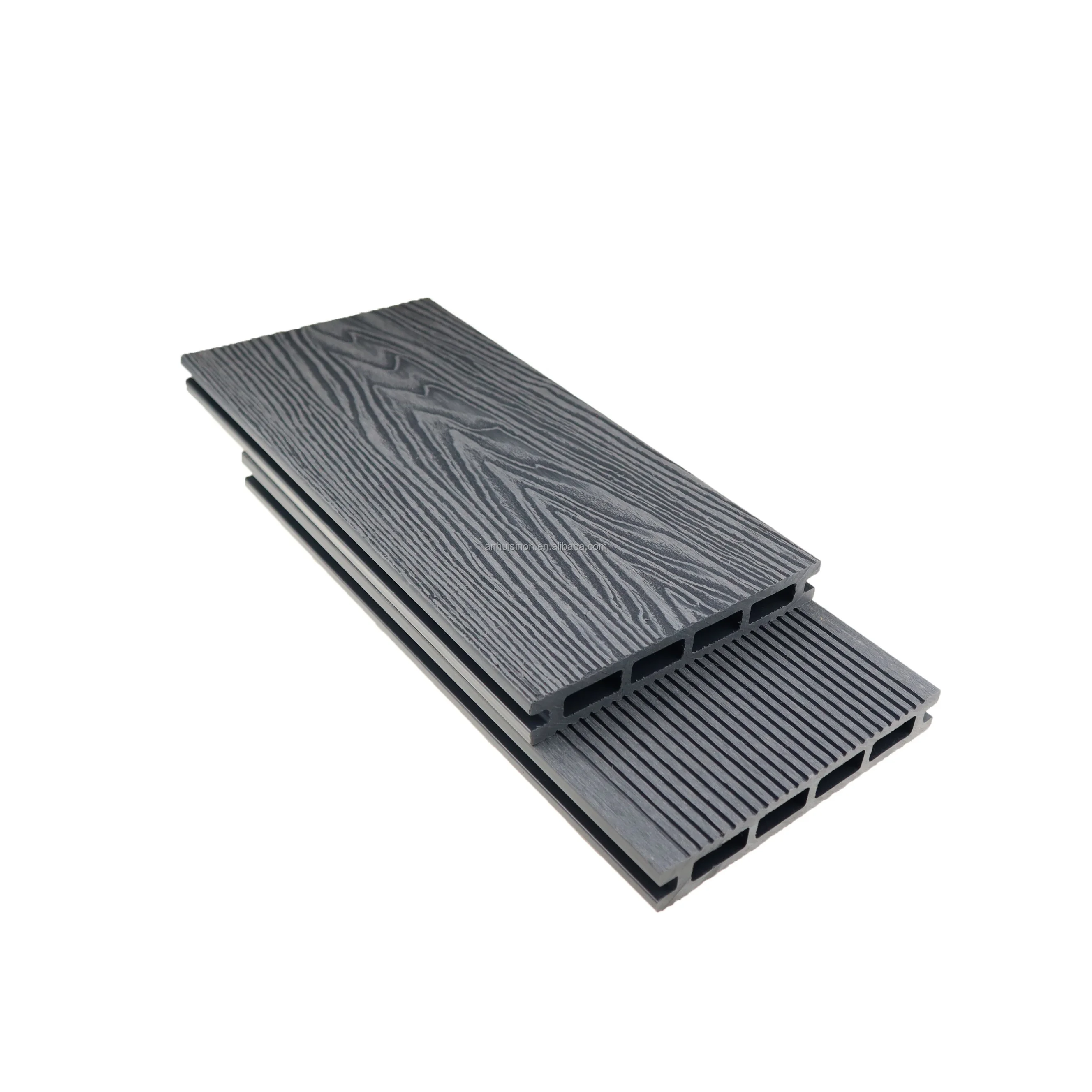 Hot sell terrace board recycled plastic crack-resistant wpc deck flooring outdoor