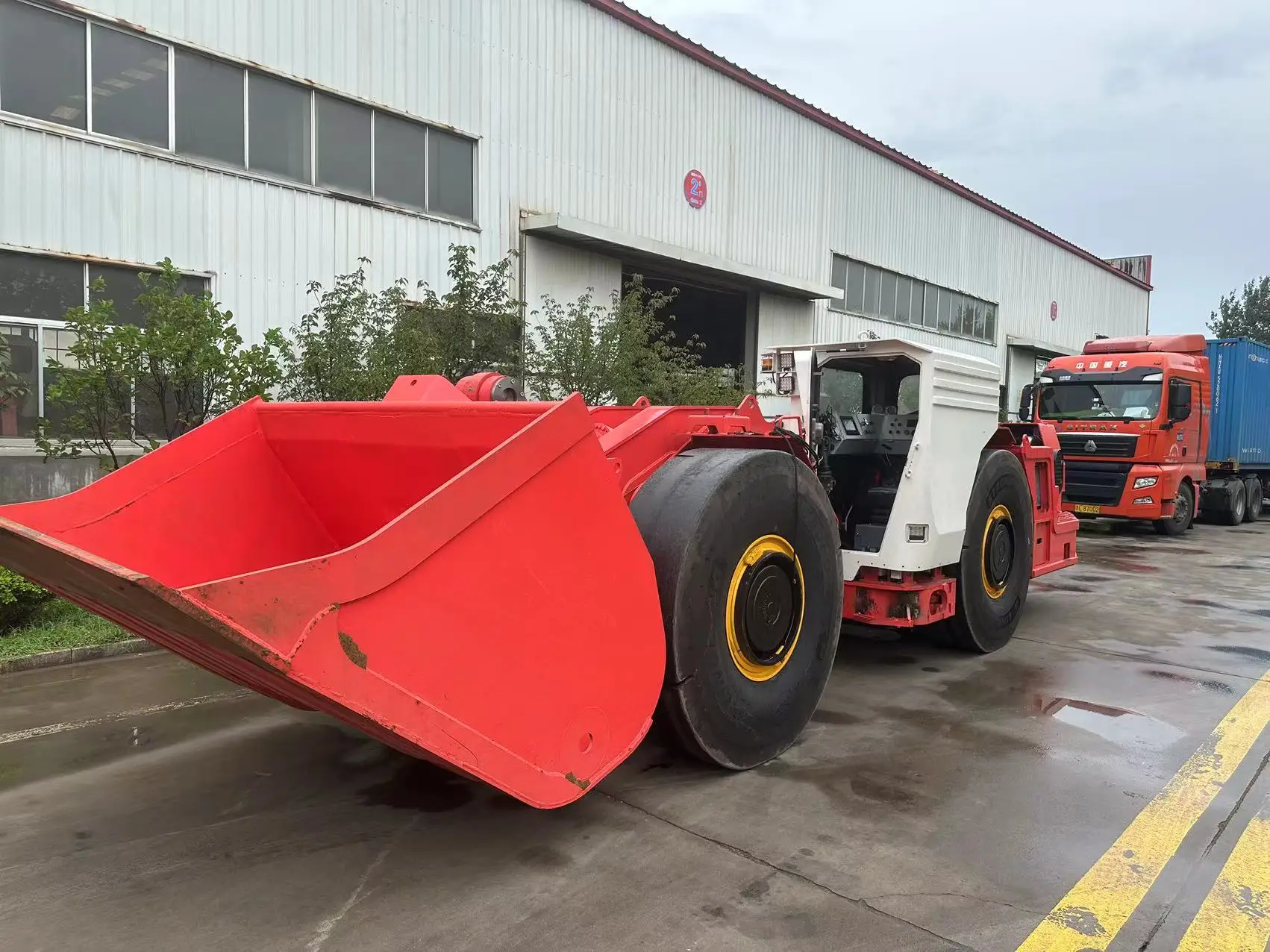 Yantai tuoxing TC-614 CE certified 6CBM Load Haul Dump Underground Mining Scoop LHD Underground Loader