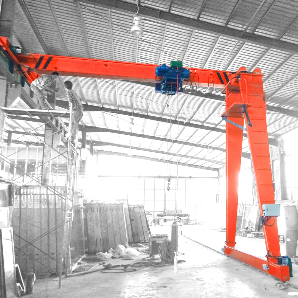 Professional 20Ton Girder Gantry 2 Ton Semi Cranes