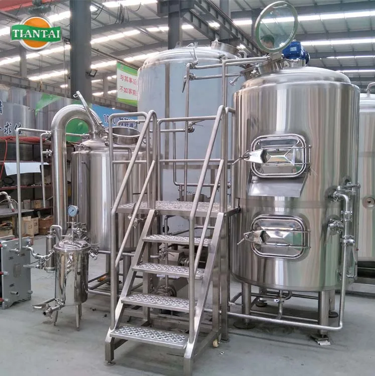 Tiantai 500l turnkey project brewery equipment for craft beer cost