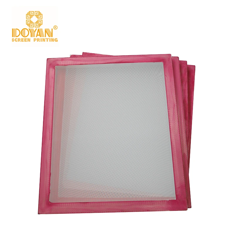Stable tension screen printing accessories customized 23x31' meshed screen frame aluminum silk screen printing frames