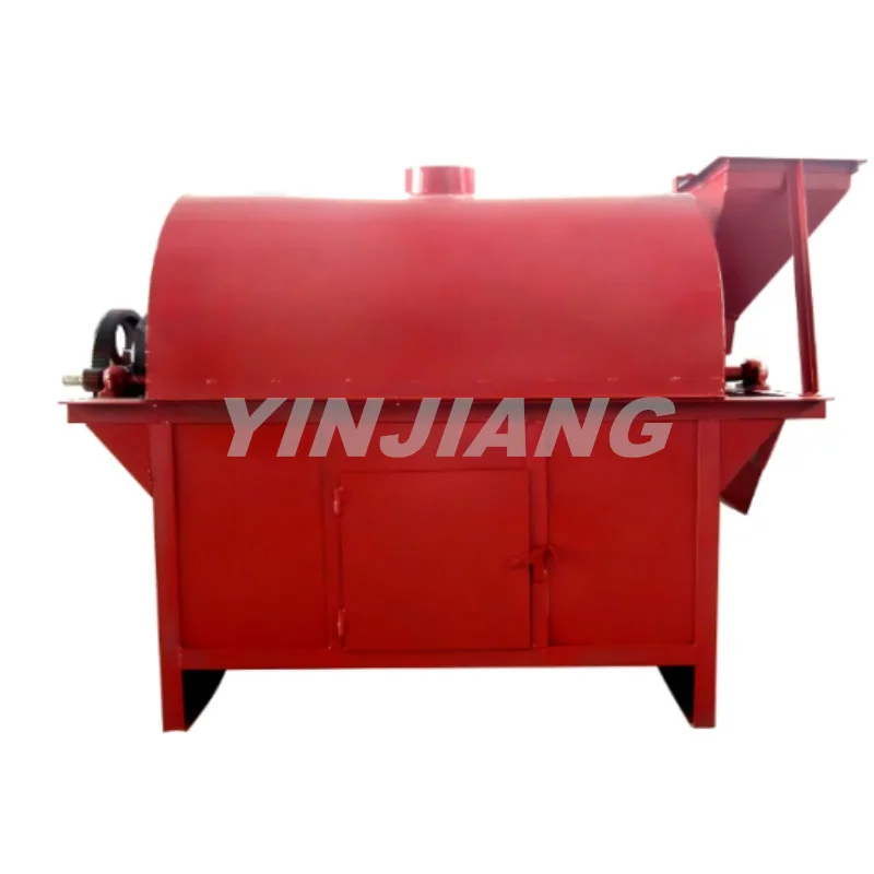 Large stainless steel electric peanut nut tea dryer roasting machine coffee beans cashew nuts peanuts
