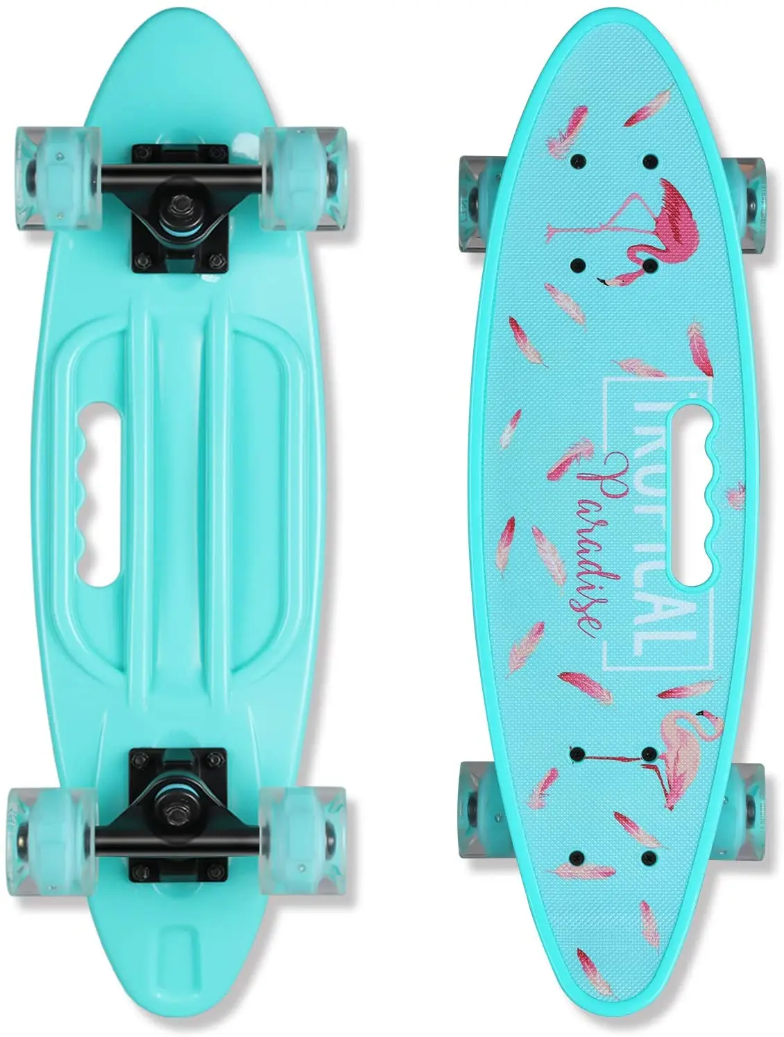 High Quality Fish skateboard Mini Cruiser penny board Four-wheel skate board
