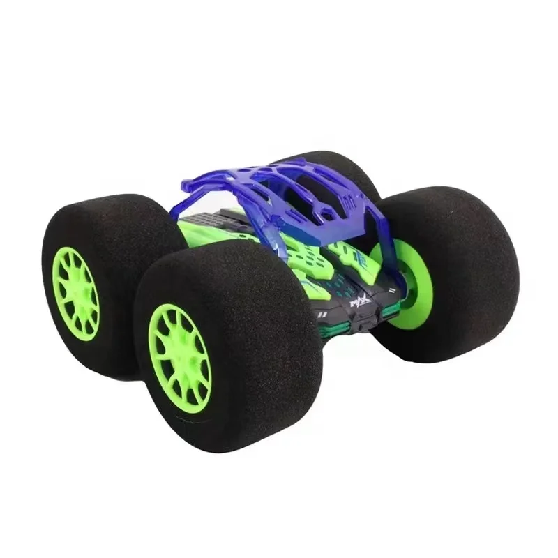 Big foam wheel rc car kids 2.4G Automatic climbing acrobatic car vehicle stunt remote control car toy