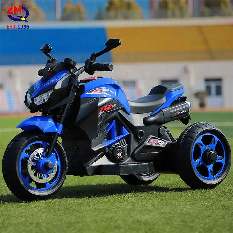 Новый дизайн, Детский Электрический мотоцикл, детский игрушечный автомобиль, большой Электрический трехколесный велосипед, детский мотоцикл с аккумулятором
