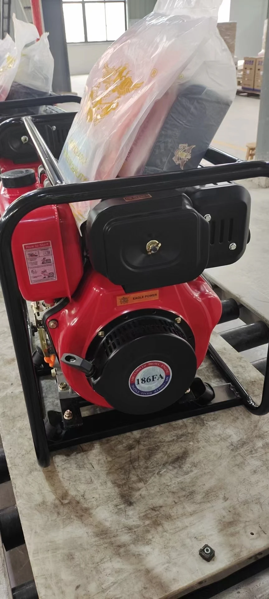 Water Pump BN250 - Use Diesel Engine RV125 - 12.5HP