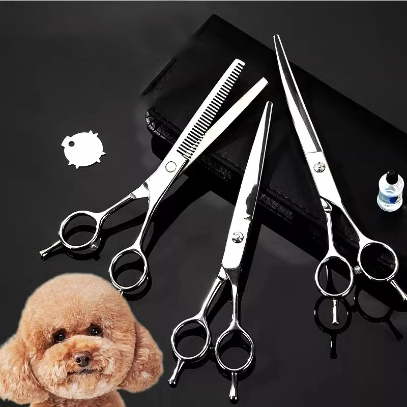 Fast Shipping Wholesale Manufacturer Pet Grooming Sets Scissors Dog Hair Cutting Special Hair Trimming Clipper