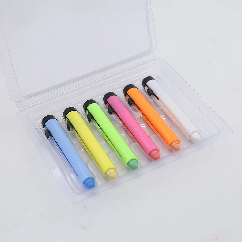 One Stop Solution Custom Pen Case Not Dirty Hard Single Plastic Display Pen Case For Wax Crayon