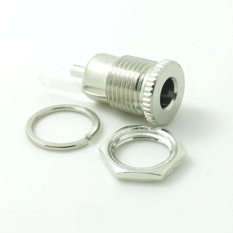  DC-022K панели монтажного 2 5 мм разъем питания постоянного тока DC 12V 1A DC-099 коннекторами Женский Разъем с кулисный