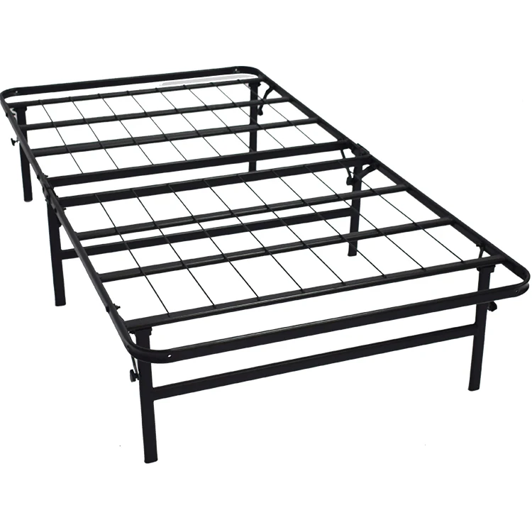 Foldable boxspring set room Folding bed frame for hotel