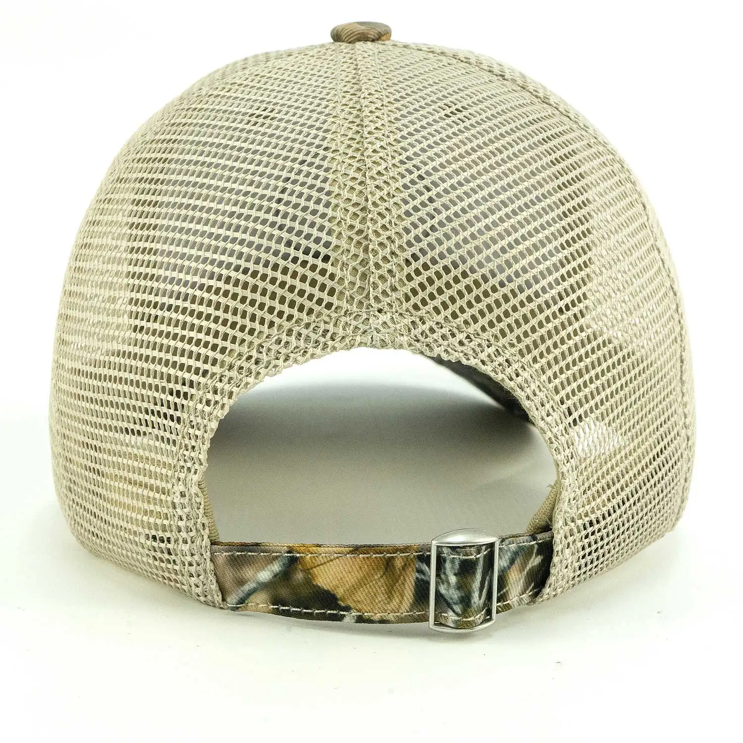 Top Selling Camo Baseball Hats 6 Panels Sunshade Absorb Sweat Hunting Caps Trucker Hats With Back Mesh